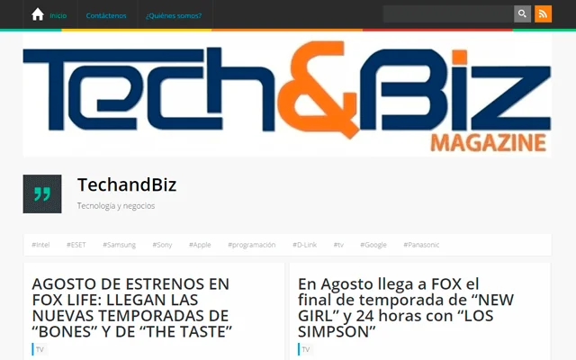 Proyecto Tech & Biz - Arquitectura WordPress